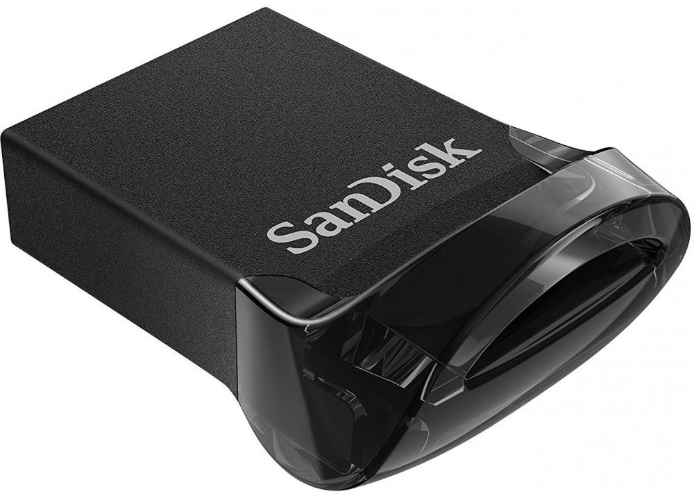 Накопитель USB SanDisk 16Гб Ultra Fit USB3.1 Gen1 черный