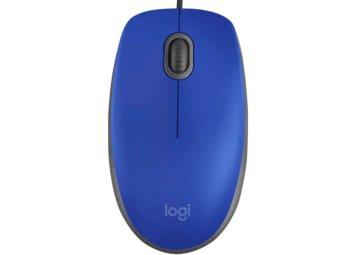 Мышь Logitech M110 оптическая USB сине-черный (910-005488/910-005500)