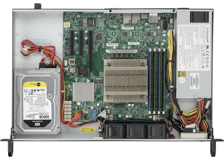 Платформа Supermicro SYS-5019S-L iC232/ 4xDDR4/ SATAIII/ RAID/ PCI-E 3.0/ VGA/ 2x1Гбит LAN/ IPMI/ USB3.0/ 200Вт/ Socket1151 1U 19
