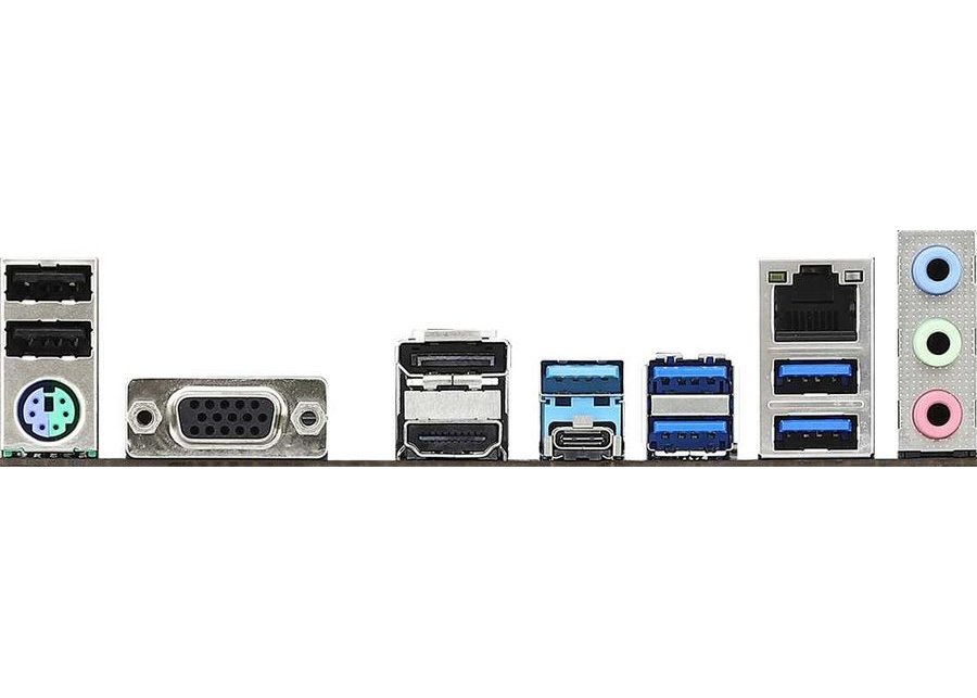 Материнская плата ASRock B450 PRO4 R2.0 B450/ 4xDDR4/ M.2/ SATAIII/ RAID/ 2xPCI-E/ D-Sub/ HDMI/ DP/ 1GLAN/ USB3.1/ USB 3.1 Type-C SocketAM4 ATX