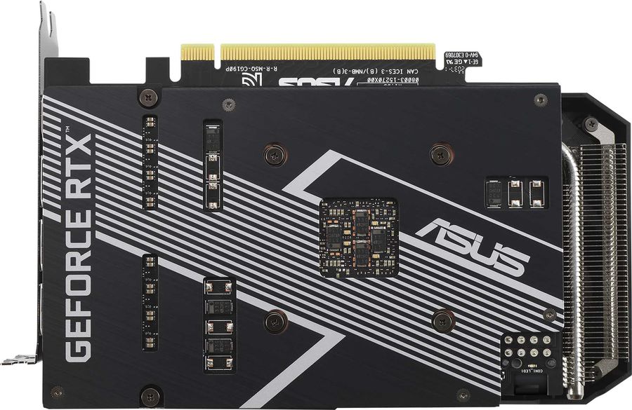 Видеокарта Asus DUAL-RTX3060TI-O8G-MINI-V2 8Гб (GeForce RTX 3060Ti/ 8Гб GDDR6/ 3xDisplayPort) PCI-E