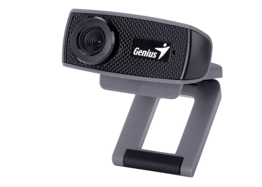 Web-камера Genius FaceCam 1000X Black 720p HD, универсальное крепление, микрофон, USB [32200003400]