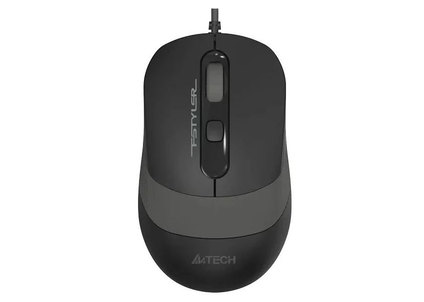 Комплект A4Tech Fstyler F1010 клавиатура+мышь, защита от воды USB черно-серый