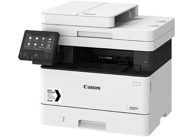 МФУ лазерный Canon i-Sensys MF445dw (A4/ принтер/ сканер/ копир/ факс/ ЖК/ USB/ LAN/ Wi-Fi) бело-черный