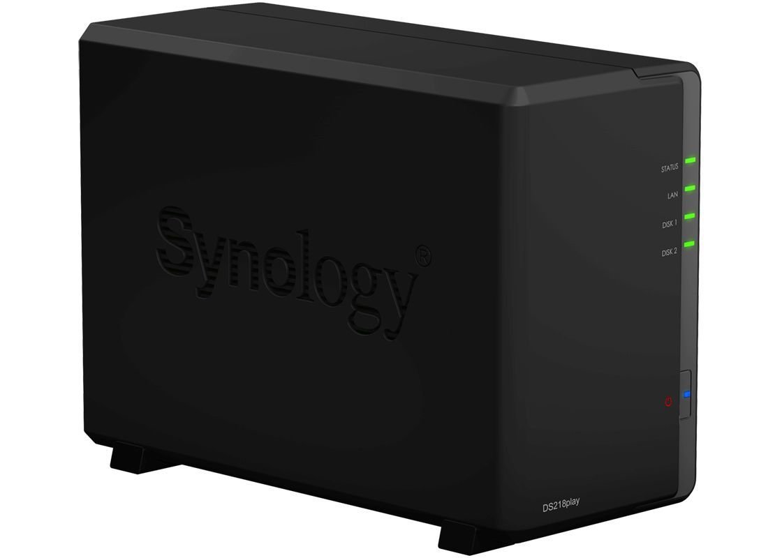 Сетевое хранилище Synology DS218PLAY без дисков