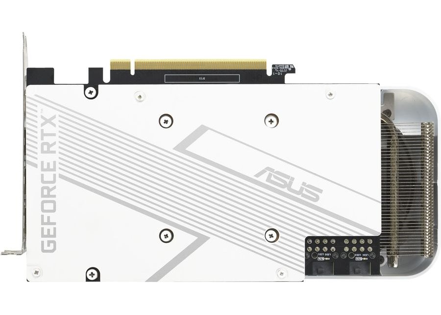 Видеокарта Asus DUAL-RTX3060TI-O8GD6X-WHITE 8Гб (GeForce RTX 3060Ti/ 8Гб GDDR6X/ HDMI/ 3xDisplayPort) PCI-E