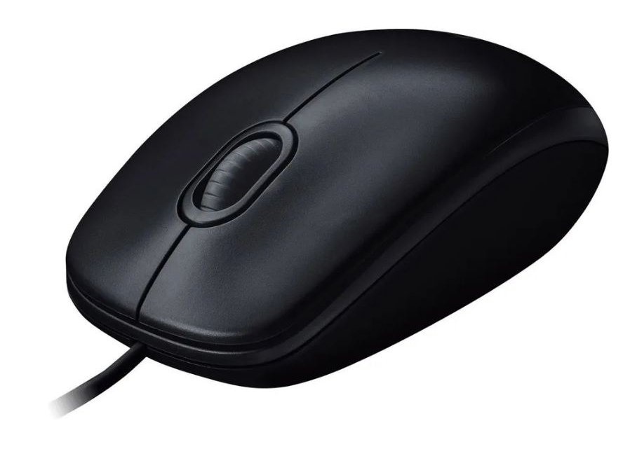 Мышь Logitech M100 оптическая USB черный [910-006652]