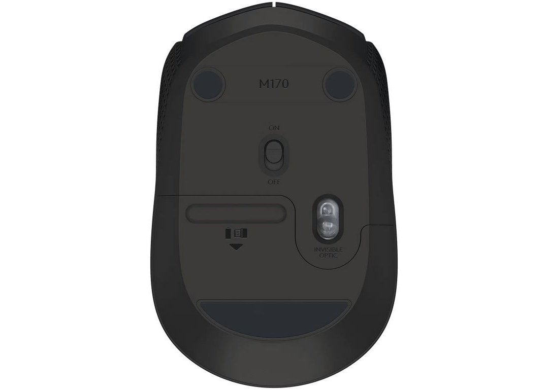 Мышь Logitech M171 беспроводная оптическая USB черный [910-004643]