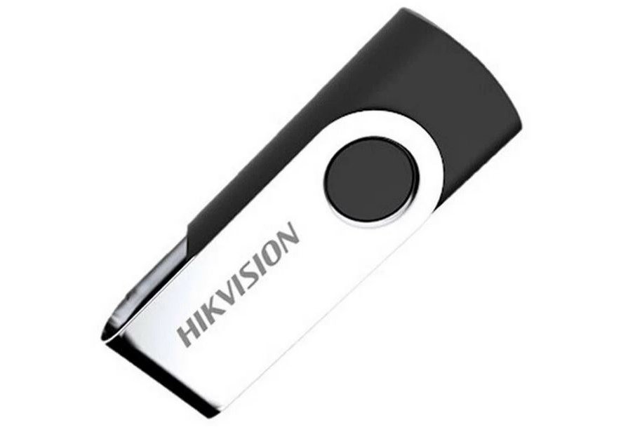 Флешка USB Hikvision 64Гб M200S HS-USB-M200S/64G/U3 USB 3.2 Gen1 серебристо-черный