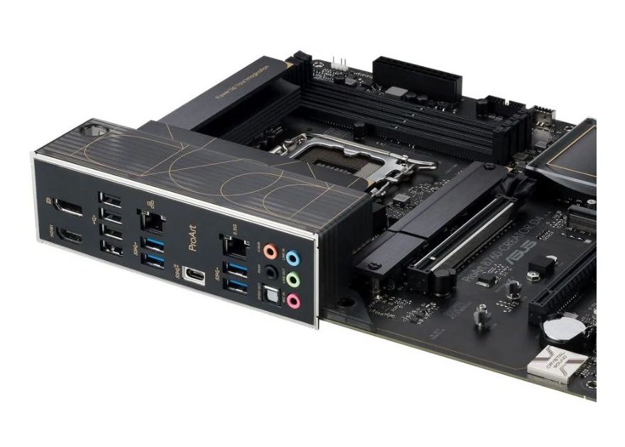 Материнская плата Asus PROART B760-CREATOR D4 B760/ 4xDDR4/ M.2/ SATAIII/ RAID/ 2xPCI-E/ HDMI/ DP/ 1Гбит+2.5Гбит LAN/ USB3.2/ Type-C LGA 1700 ATX